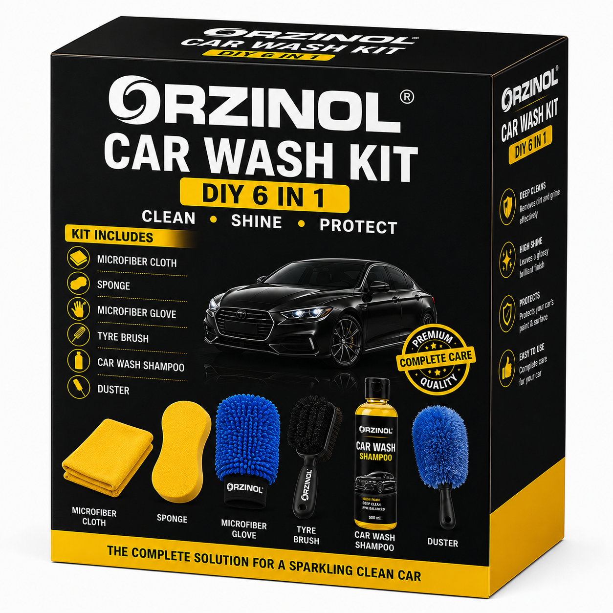 CAR WASH KIT 6 IN 1